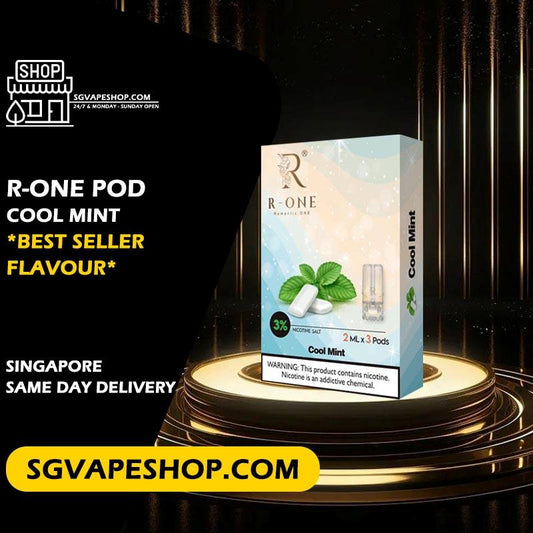 R-ONE POD Flavour In Singapore - Cool Mint