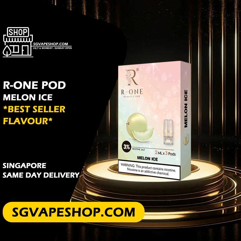 R-ONE POD Flavour In Singapore - Melon Ice