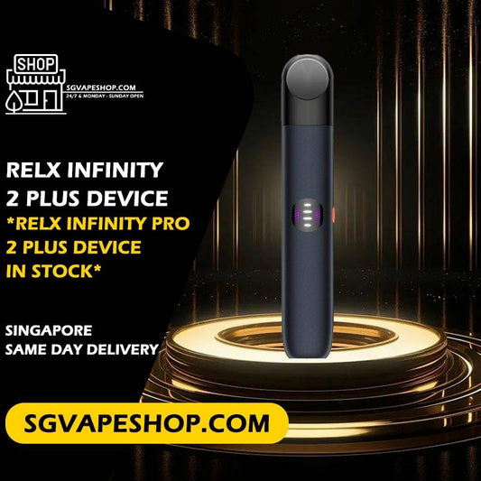 Relx Infinity 2 Plus Device Ready Stock in Singapore SG VAPE SHOP