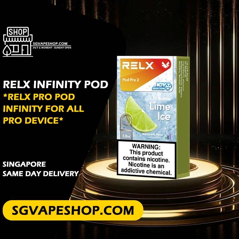 Relx Infinity Pod in Singapore SG VAPE SHOP