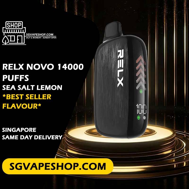 Relx Novo 14000 Disposable Flavour - Sea Salt Lemon