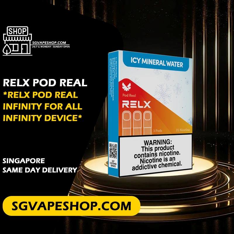 Relx pod Real Ready Stock in Singapore SG VAPE SHOP