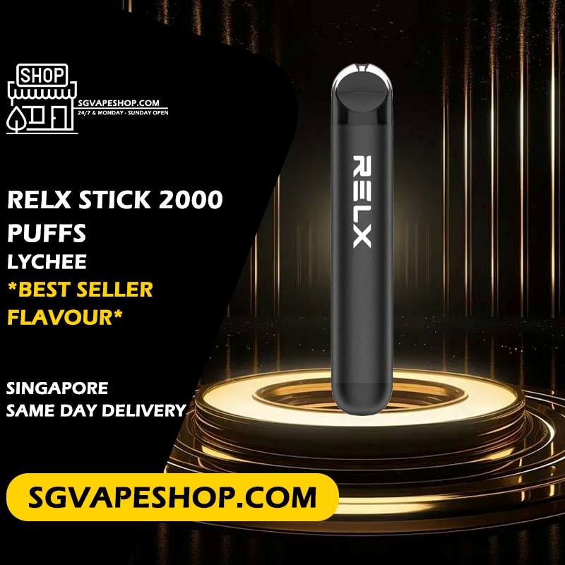 Relx Stick 2000 Disposable Flavour - Lychee