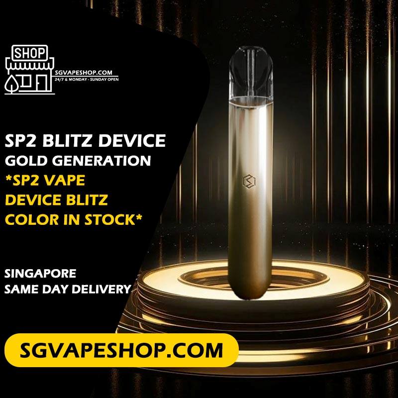 Sp2 Blitz Device Color in Singapore - Gold Generation