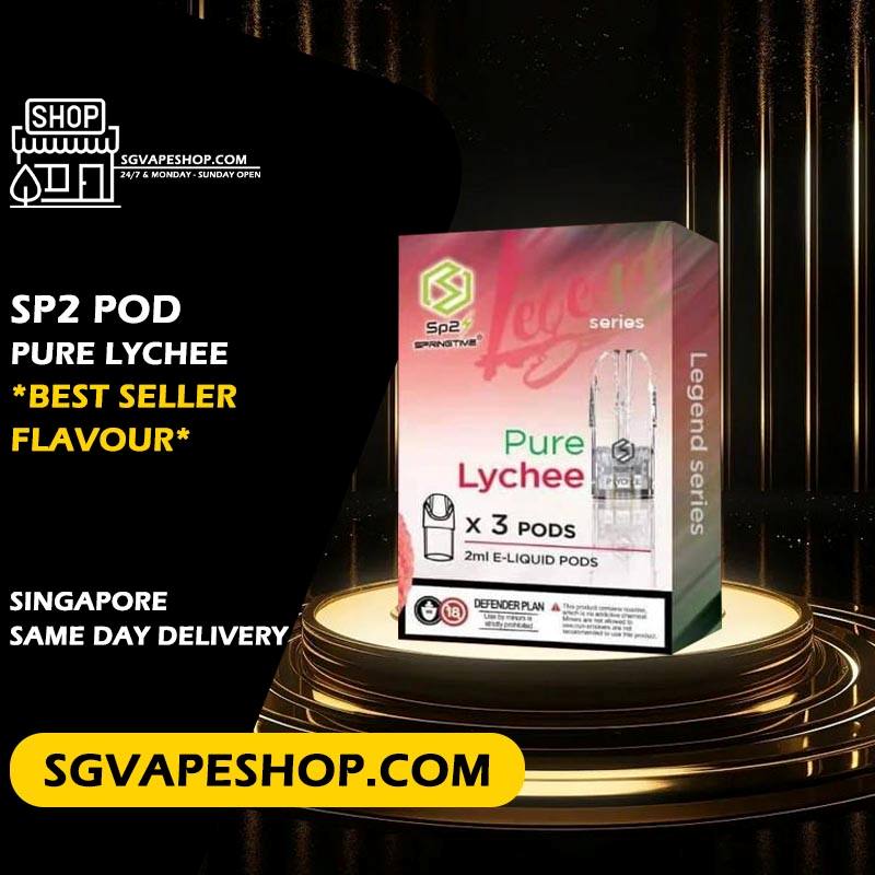 SP2 Pod Flavour in Singapore - Pure Lychee