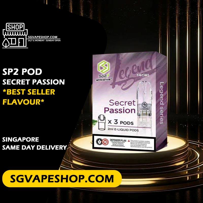 SP2 Pod Flavour in Singapore - Secret Passion
