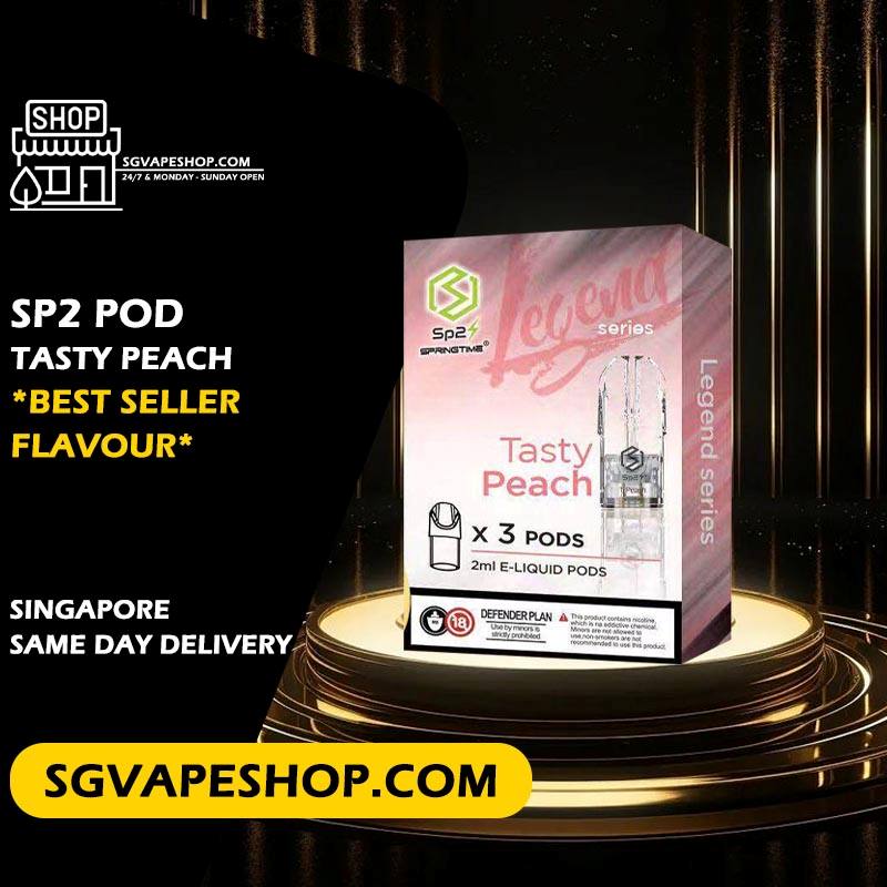 SP2 Pod Flavour in Singapore - Tasty Peach