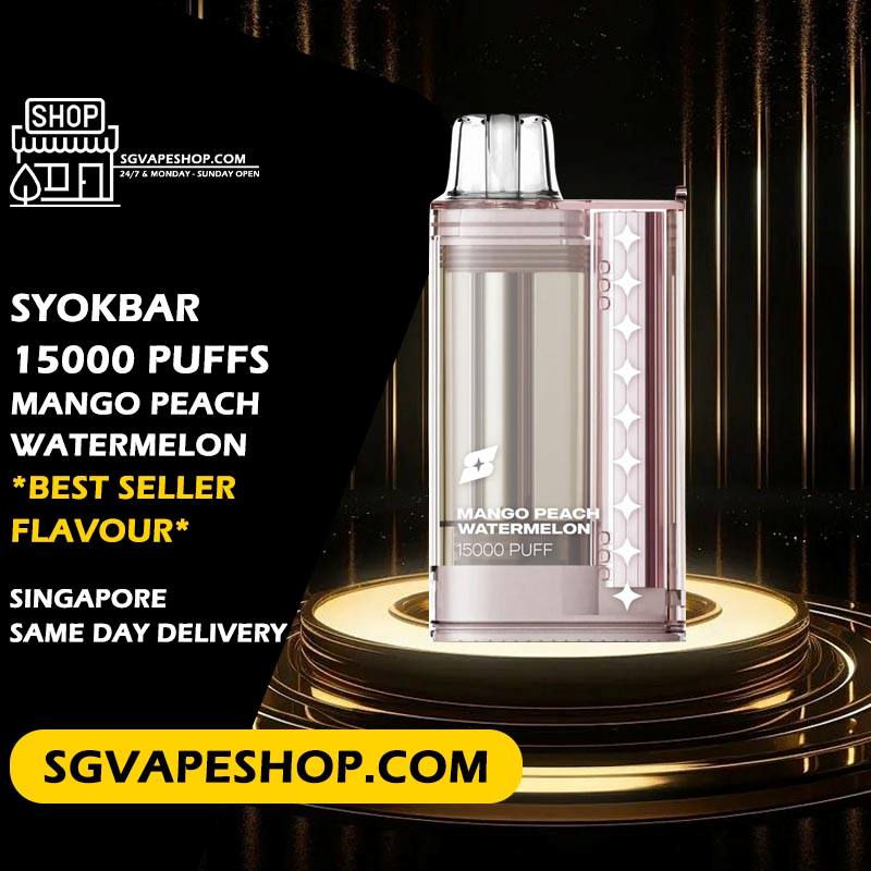SYOKBAR 15000 Disposable Flavour - Mango Peach Watermelon