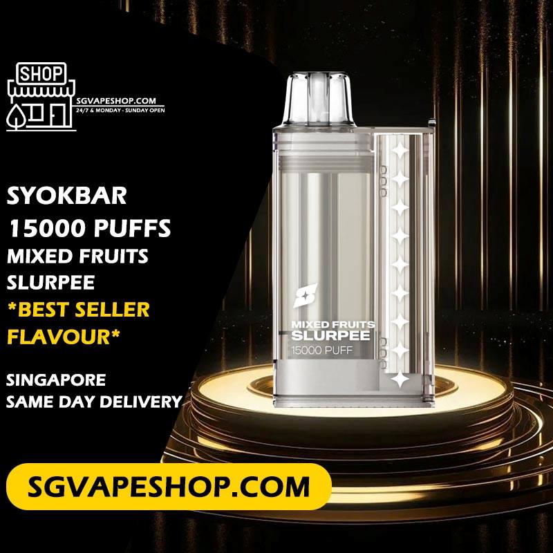 SYOKBAR 15000 Disposable Flavour - Mixed Fruits Slurpee