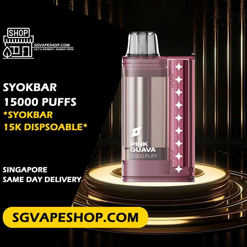 SYOKBAR 15000 Disposable in Singapore SG VAPE SHOP