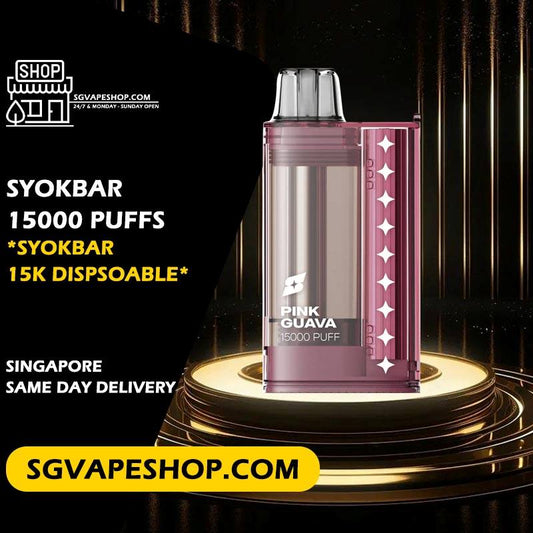 SYOKBAR 15000 Disposable in Singapore SG VAPE SHOP