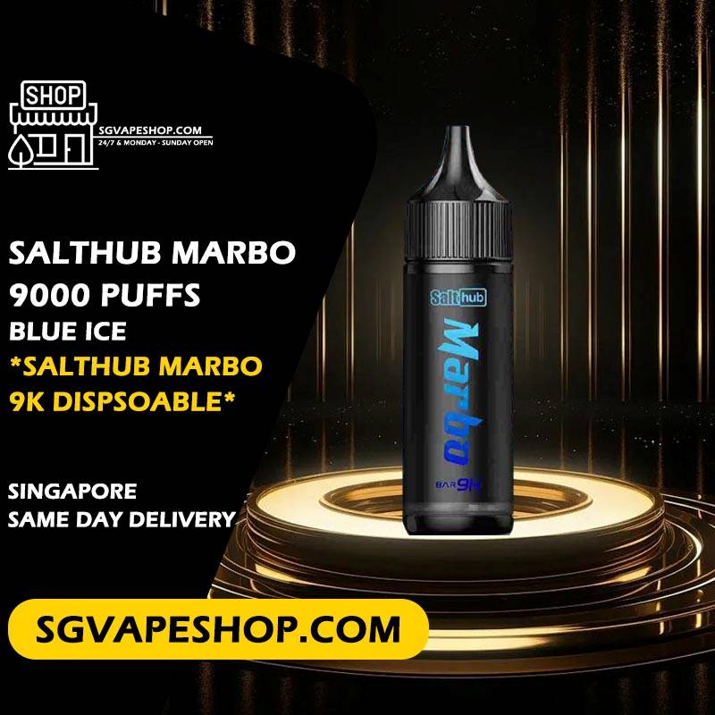 Salthub Marbo 9000 Disposable Flavour - Blue Ice