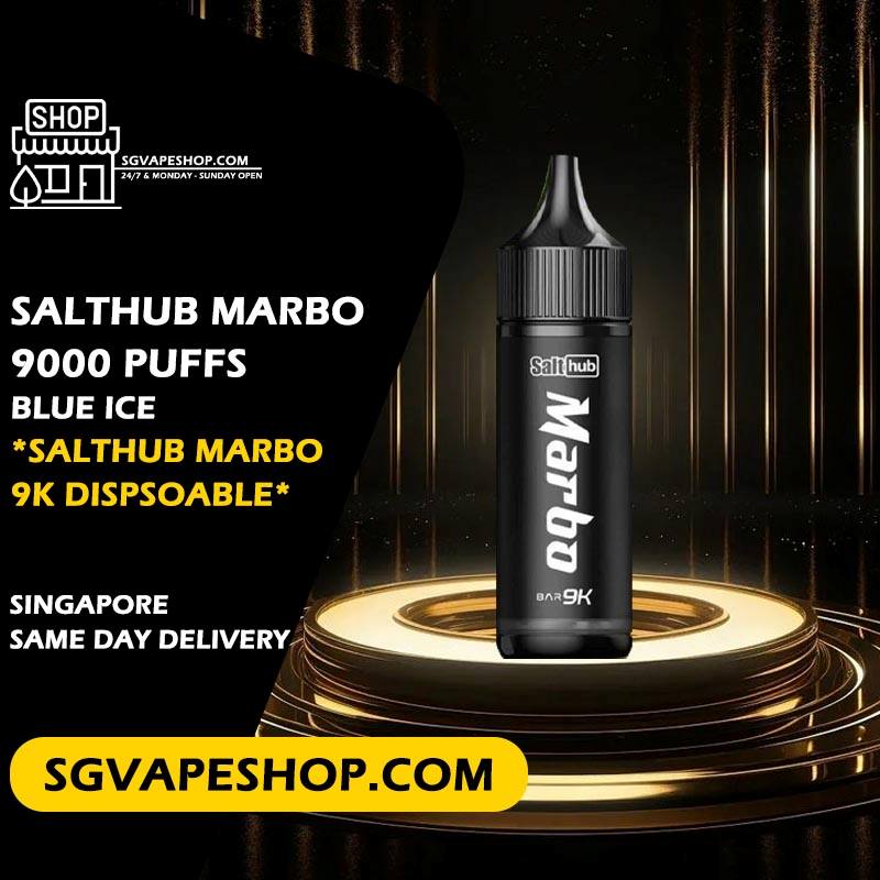 Salthub Marbo 9000 Disposable Flavour - Double Mint