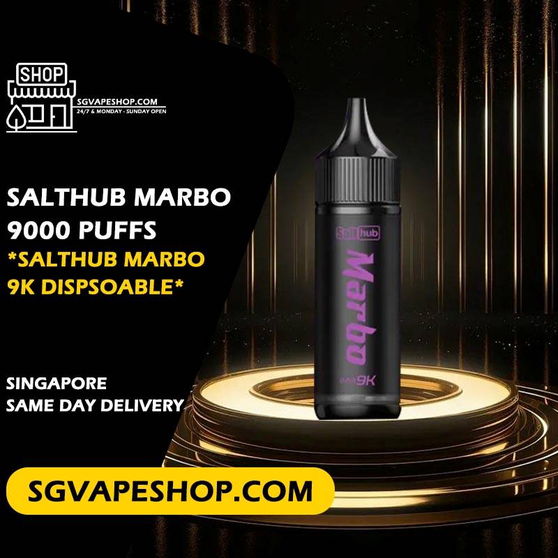 Salthub Marbo 9000 Disposable in Singapore SG VAPE SHOP