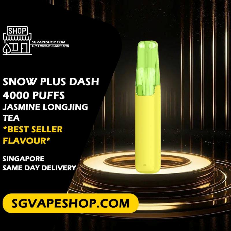 SnowPlus Dash 4000 Disposable Flavour - Jasmine Longjing Tea