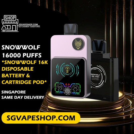 Snowwolf 16000 Disposable in Singapore SG VAPE SHOP
