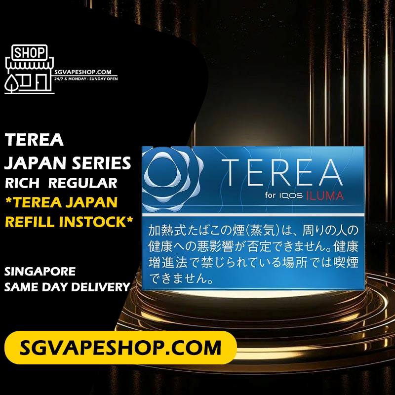 Terea Heatsticks Japan Series Refill in Singapore - Rich Regular
