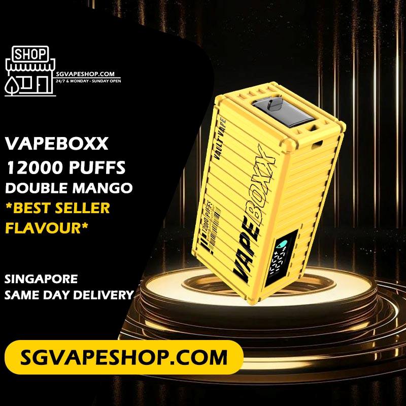 Vapeboxx 12000 Disposable - Double Mango