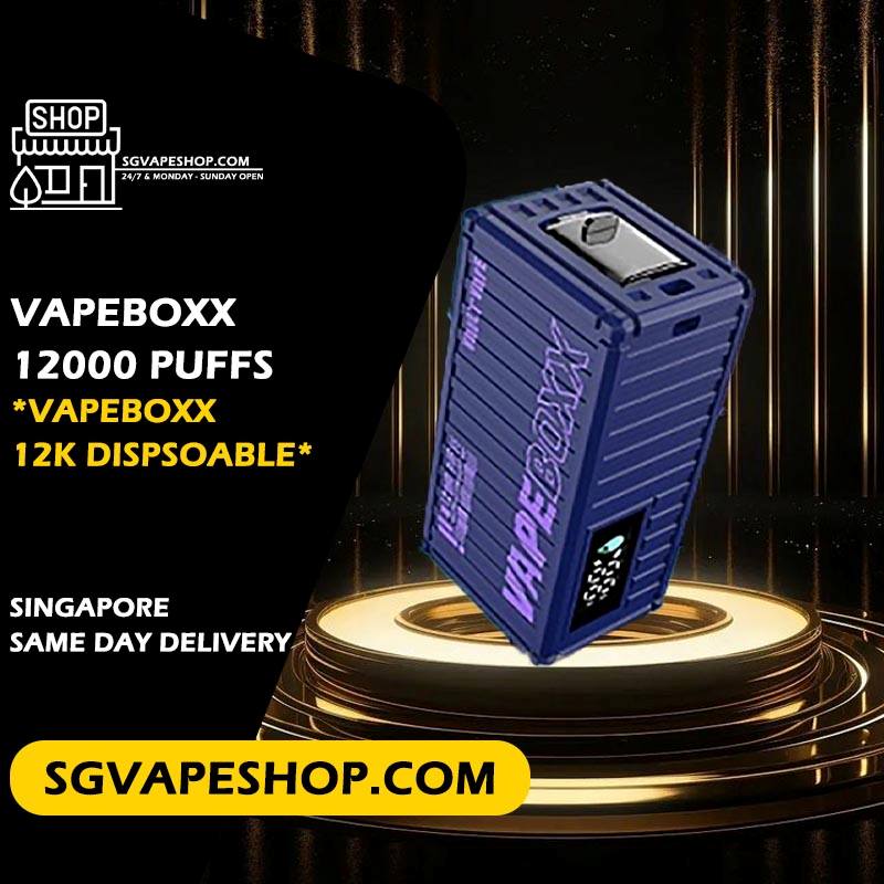 Vapeboxx 12000 Disposable in Singapore SG VAPE SHOP