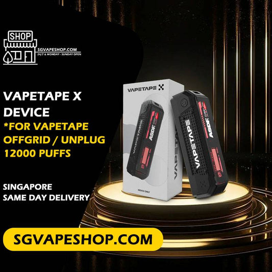 VAPETAPE X DEVICE (FOR VAPETAPE UNPLUG/OFFGRID POD)