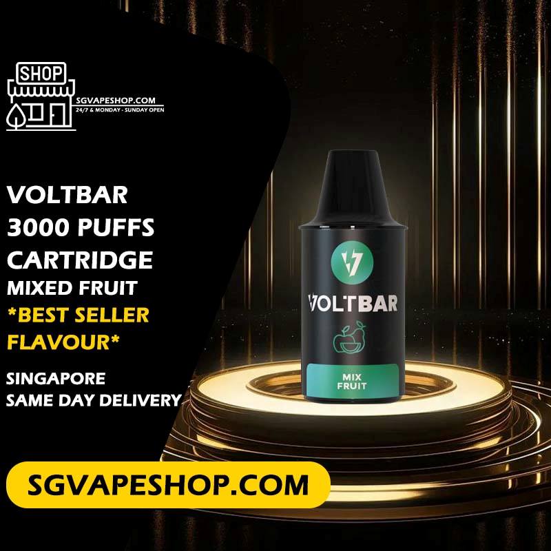 Voltbar 3000 Disposable Starter kit full set Flavour in SG VAPE SHOP Singapore - Mixed Fruit
