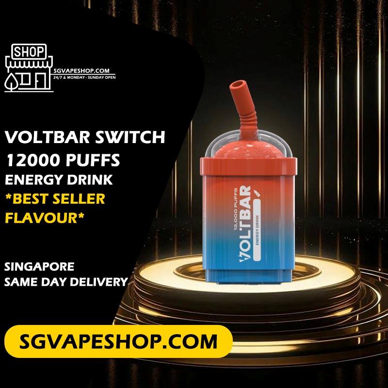 Voltbar Swicth 12000 Disposable Prefilled Cartridge flavour - Eenrgy Drink
