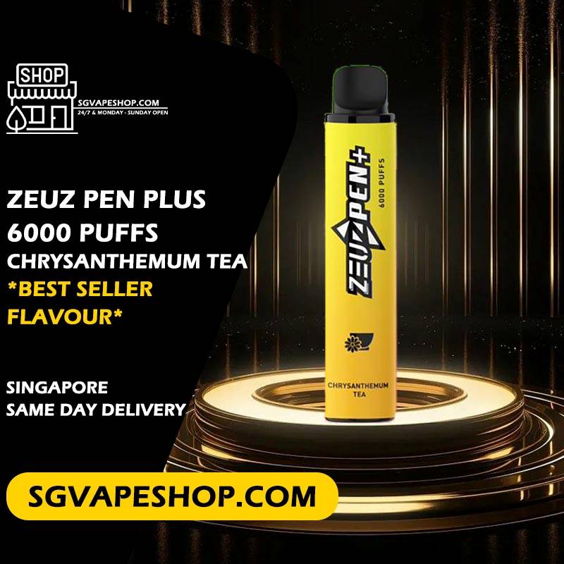 Zeuz Pen Plus 6000 Disposable Flavour - Chrysanthemum Tea