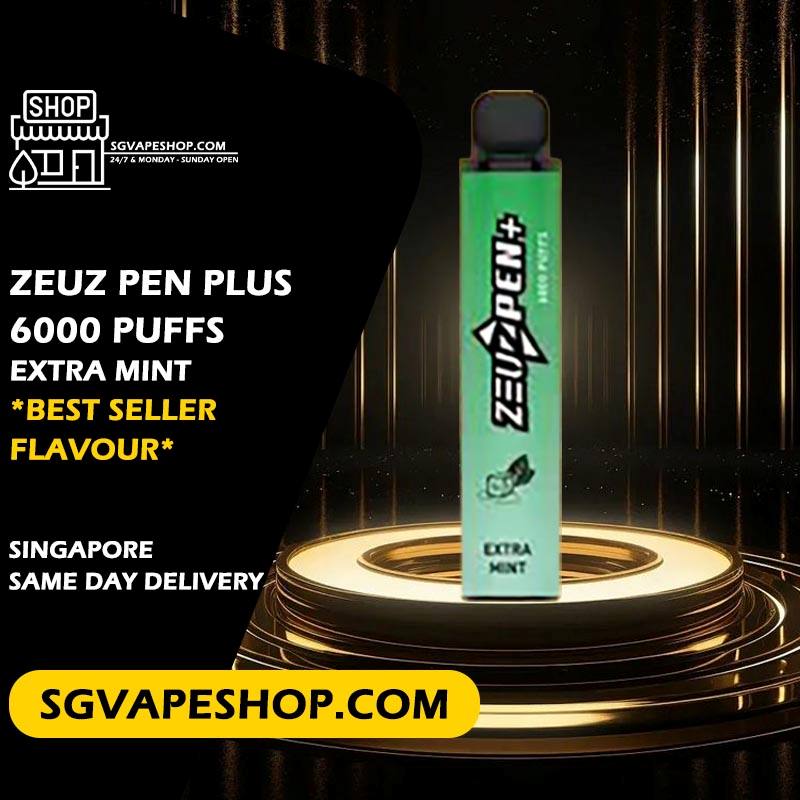 Zeuz Pen Plus 6000 Disposable Flavour - Extra Mint